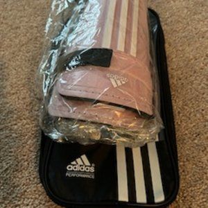 Adidas Shinguards Large Girl Women Pink Protection Gear New